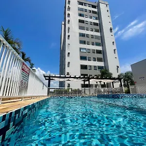  Apartamento O Seu Ape Na Praia, 2 Dormitorios, Com Piscina